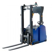 Fahrerloses Transportsystem (FTS) Global AGV L12 mit frei beweglichen Gabeln